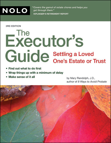 Title details for Executor's Guide,The  by Mary Randolph - Available